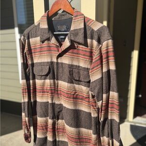 Pendleton Men's Multicolor Striped Shirt Jacket